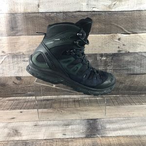 Salomon Forces Quest 4D GTX En Black Green Blue Combat Tactical Boots Size 10